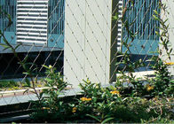 flexible mesh SS Wire Trellis Fencing CE Approved Outdoor For Architectural