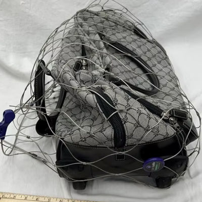 Stainless Steel Wire Rope Mesh For Backpack And Bag Protector Anti-Theft