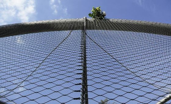 Δίκτυο ασφαλείας από ανοξείδωτο χάλυβα 2,0mm Σύρμα 60x60mm Προστασία από πτώση τρύπας