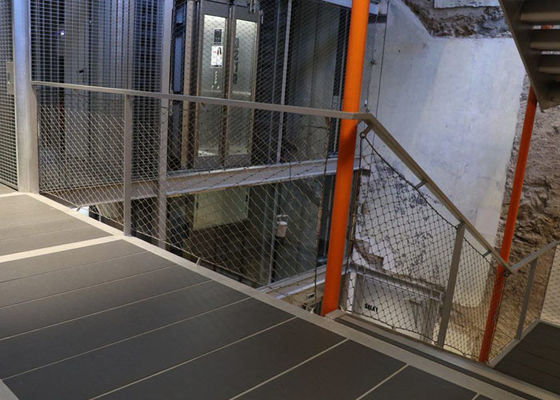 Δαχτυλίδι καλωδίων από ανοξείδωτο χάλυβα 50x50mm SUS 304 316 Αντι-διάβρωση