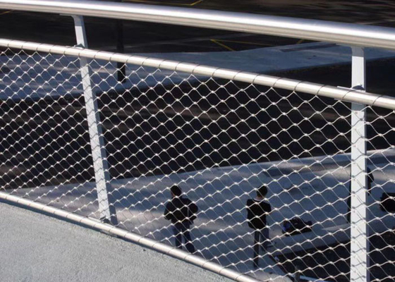 Προσαρμοσμένο πλέγμα 2.5mm καλωδίων SS προστασίας ασφάλειας καιρική αντίσταση