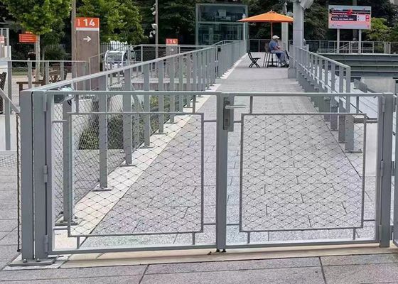 Πλέγμα καλωδίων κιγκλιδωμάτων 25*25 mm, πλέγμα σχοινιού από ανοξείδωτο χάλυβα 316 που δεν σκουριάζει
