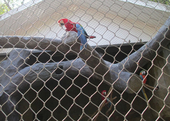 304 ατσάλινο σύρμα σχοινί δίχτυ για κλίμακα πουλερικών