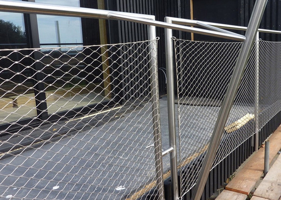 7 X 7 X Tend Cable Mesh Προσαρμοσμένο μέγεθος για κήπους ζωολογικών κήπων