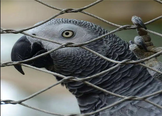 Λουστρωμένο επιφανειακό σύρμα ζωολογικού κήπου με 60 μοίρες διαμαντένιο σύρμα και σύρμα από ανοξείδωτο χάλυβα