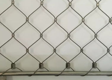 Εύκαμπτο Ferruled πλέγμα σχοινιών καλωδίων, πλέγμα καλωδίων ανοξείδωτου 316 βαθμού