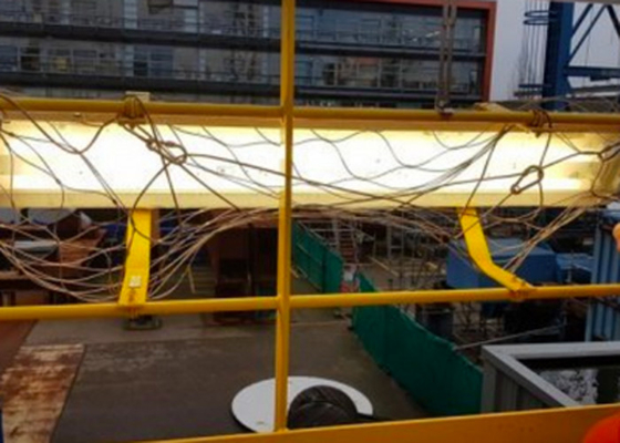 SS316 Δίκτυα ασφαλείας από πτώση για επίγειες εγκαταστάσεις