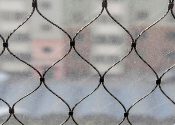 SUS πλέγμα καλωδίων σχοινιών 304/316 1,2 έως 4,0 ΚΚ ανοξείδωτο κυλά για Trellis εγκαταστάσεων