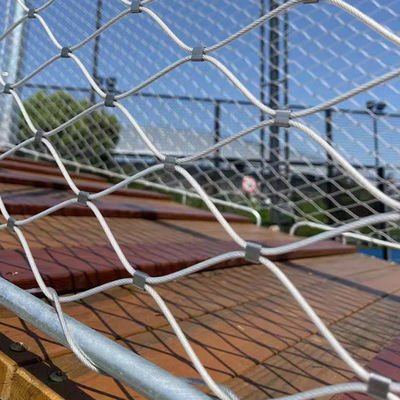 316 Ευέλικτο σιδηροτροχείο από ανοξείδωτο χάλυβα για κλουβιά ζωολογικών κήπων