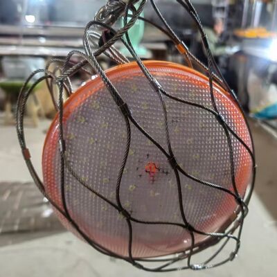 Συρματόσχοινο από ανοξείδωτο χάλυβα SS 316  Δίχτυα ασφαλείας πτώσης  για φώτα LED προβολέων