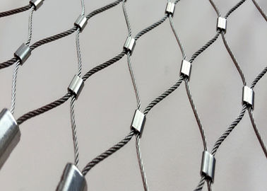 εύκαμπτο Inox πλέγμα καλωδίων 60x60mm SS316 για το φράκτη δικτύου