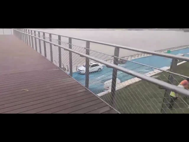 Αντι διαβρωτικό πλέγμα σχοινιών SS ευελιξίας για τους γύρους διασκέδασης