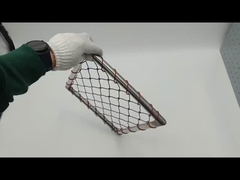 Δίκτυα από σύρμα από ανοξείδωτο χάλυβα, επικαλυμμένα με πλαστικό