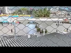 Το δίχτυ από σκυρόδεμα από ανοξείδωτο χάλυβα για προστασία στην γραφική περιοχή