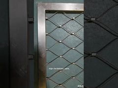 Πλέγμα καλωδίων από ανοξείδωτο χάλυβα για προστασία σε μεγάλο υψόμετρο